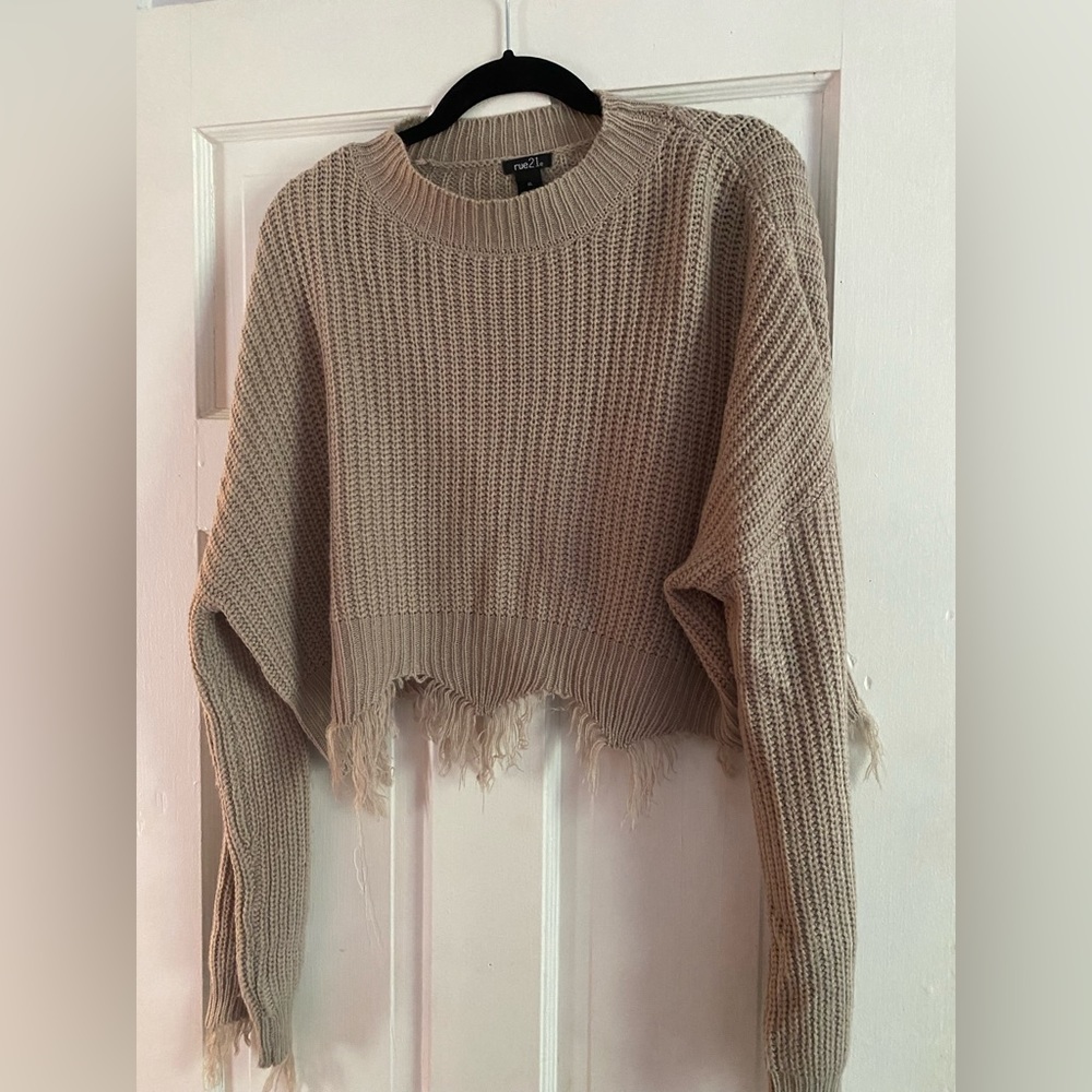 Rue 21 Cropped Sweater